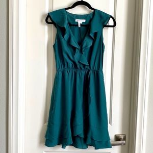 BCBGeneration RUFFLED MINI DRESS